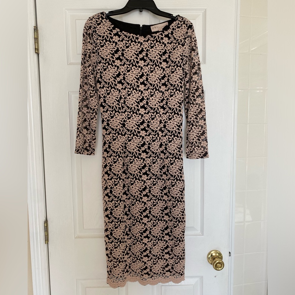 Philosophy floral lace dress